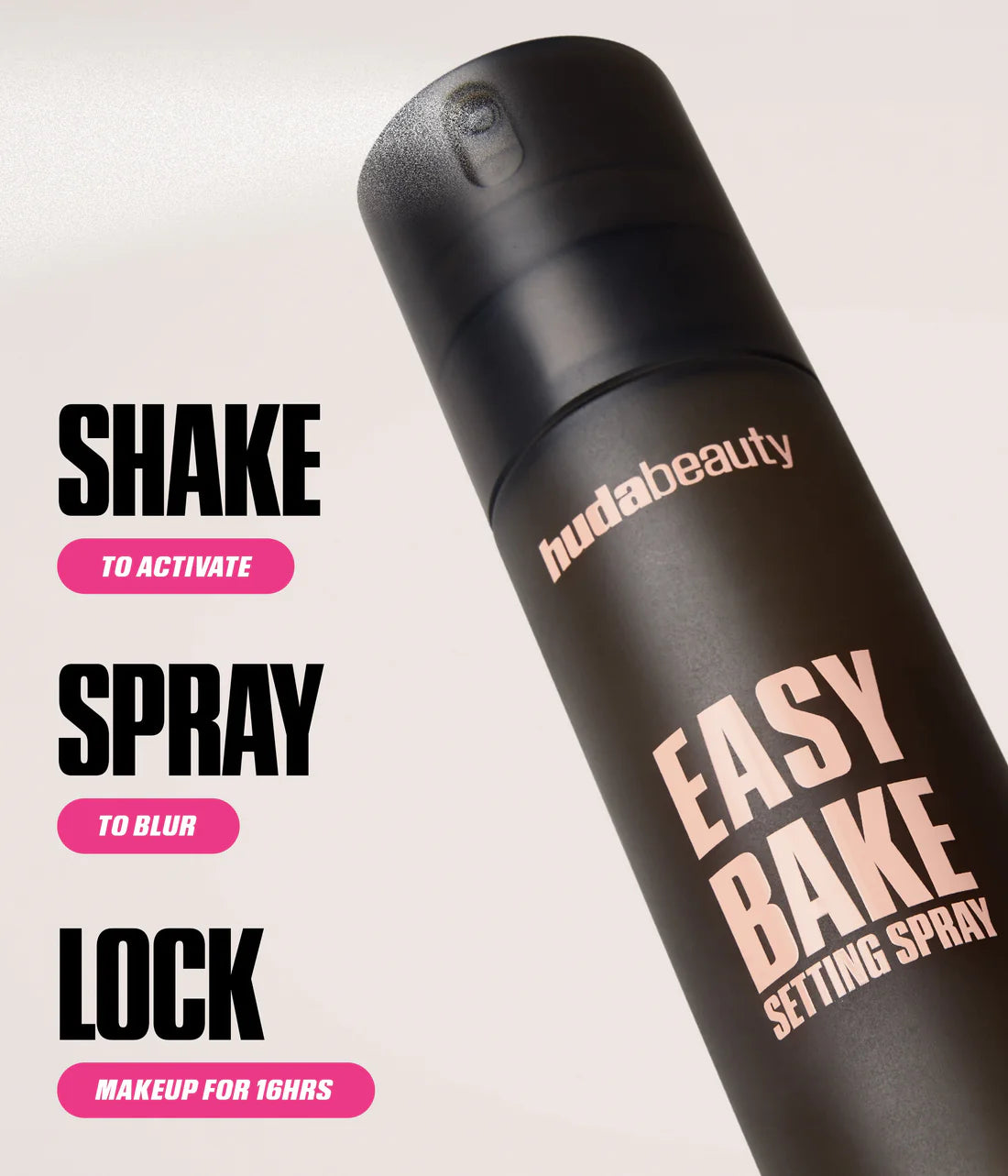 Huda Beauty Easy Bake Setting Spray – Pore Blurring & Makeup Lock