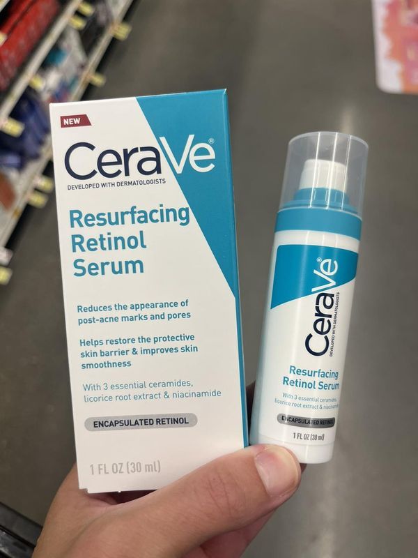 Cerave Resurfacing Retinol Serum: Transform Your Skin's Texture with Every Drop