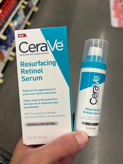 Cerave Resurfacing Retinol Serum: Transform Your Skin's Texture with Every Drop