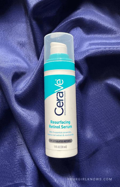 Cerave Resurfacing Retinol Serum: Transform Your Skin's Texture with Every Drop