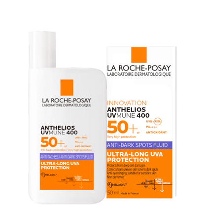 La Roche-Posay Anthelios UVMune 400 — Anti-Dark Spots Fluid SPF50+ (50ml)
