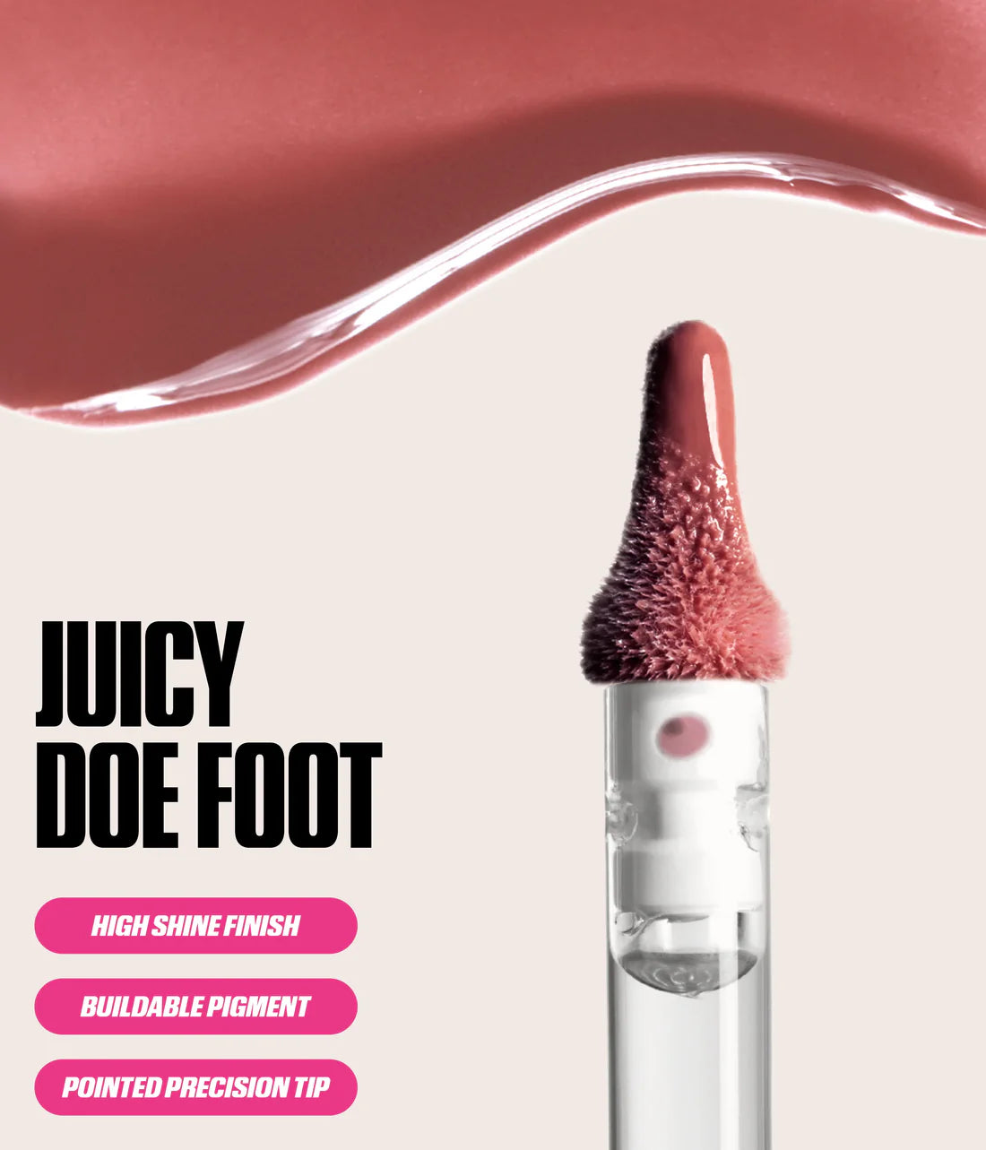 Huda Beauty Makeout Sesh Lip Duo – Rosy Nudes