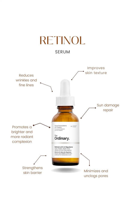 The Ordinary Retinol 0.5% in Squalane