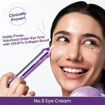 Numbuzin No.9 NAD+ Retinol Volumetox Eye Cream – Firming & Anti-Aging Eye Treatment