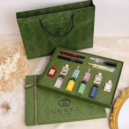 Gucci Flora Luxury Mini Perfume Gift Set – Premium Fragrance Collection for Women