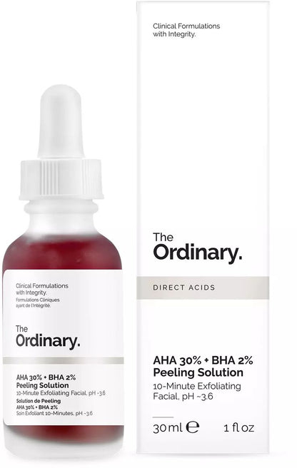 The Ordinary AHA 30% + BHA 2% Peeling Solution