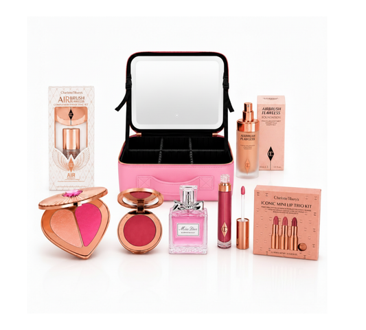 Charlotte Tilbury Glam Kit – Makeup + Scent + Travel Case