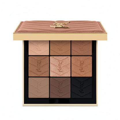 YSL — Couture Eye Palette Nude Hours 9 Shades of Brown Shadows