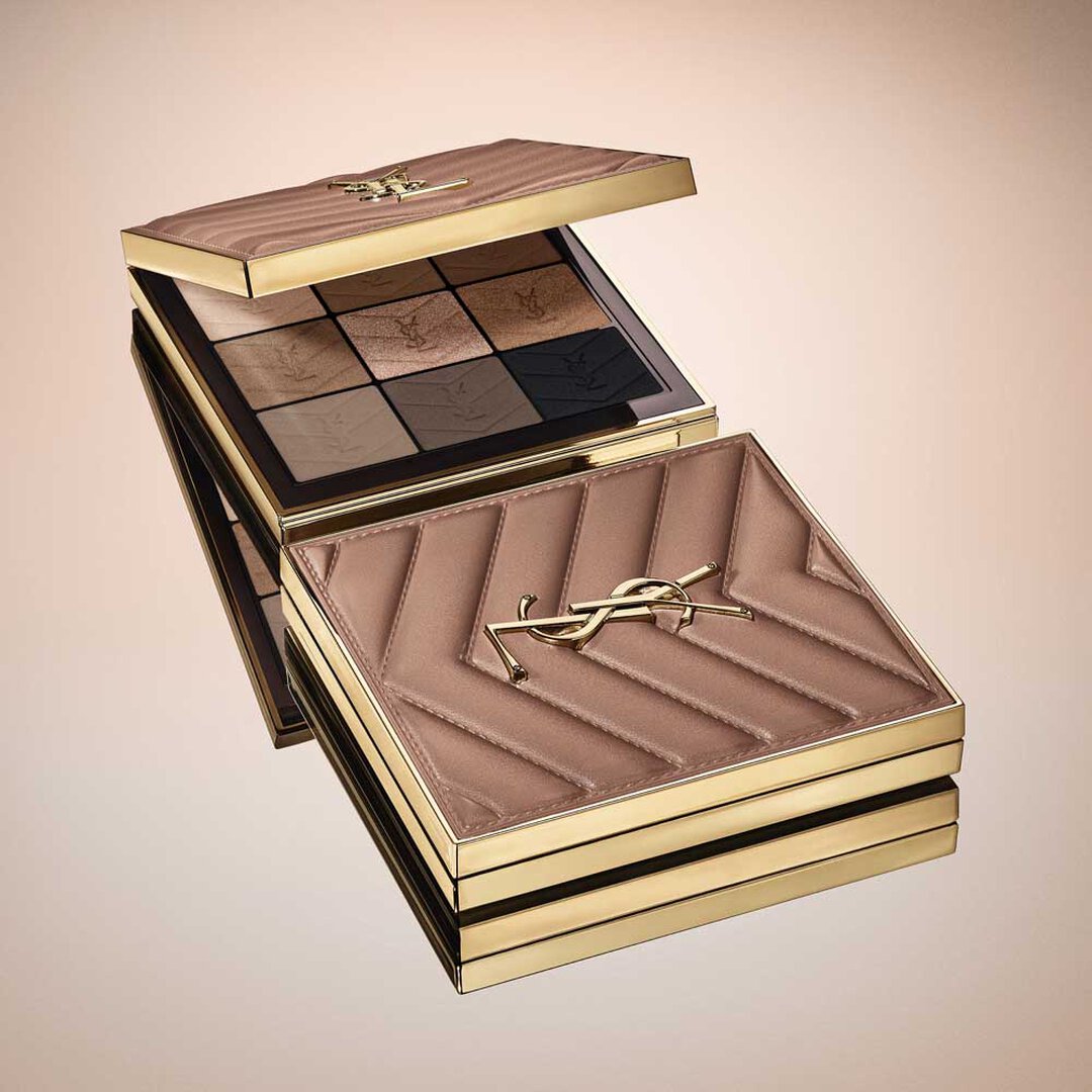 YSL — Couture Eye Palette Nude Hours 9 Shades of Brown Shadows