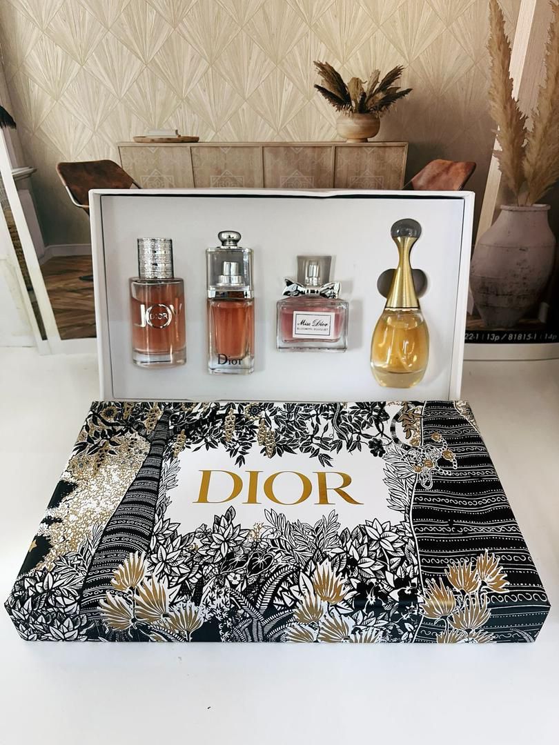 Dior 4-Piece Parfum Set – A Luxurious Quartet of Iconic Scents