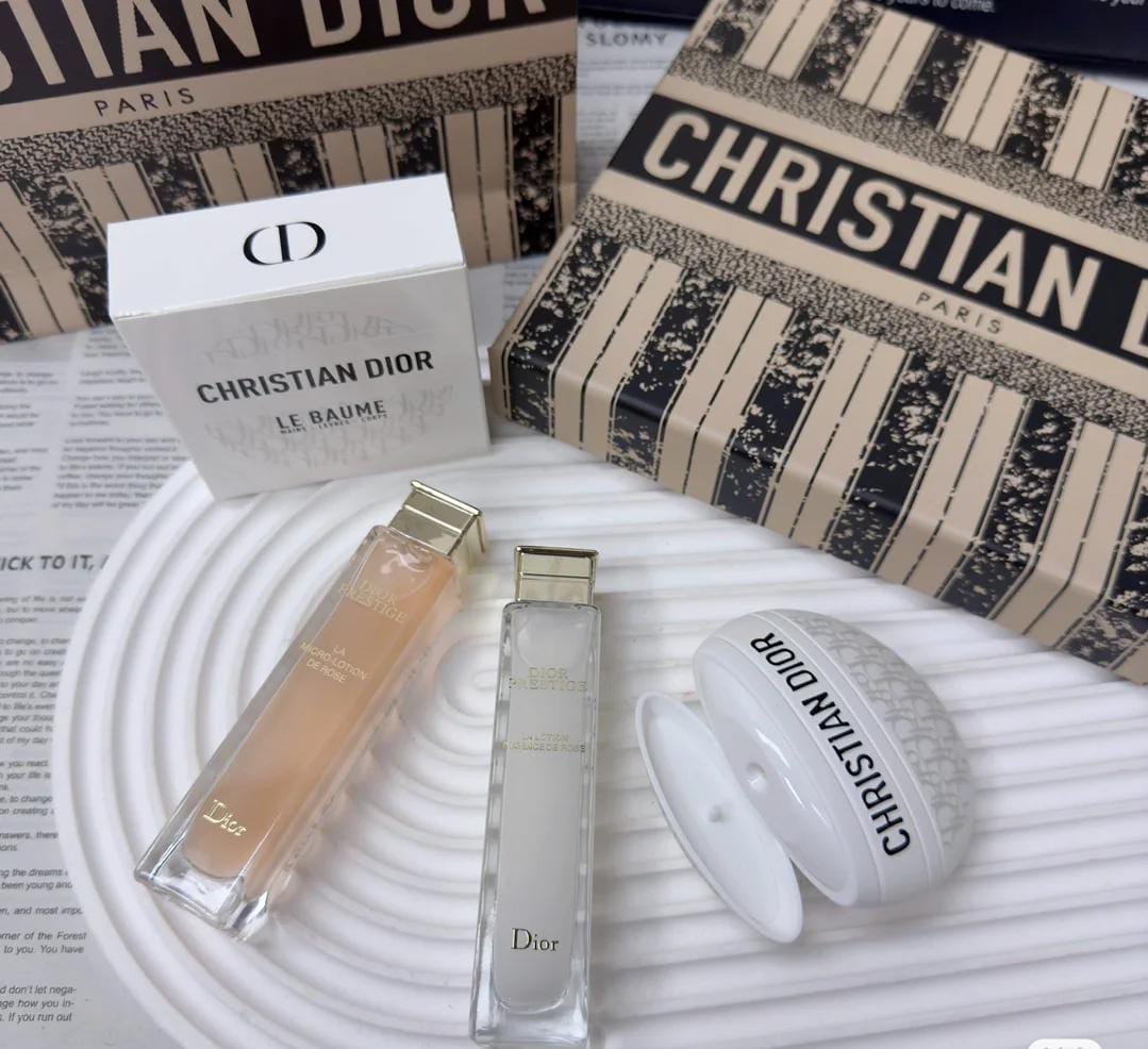 Dior Skincare Set - Radiant & Nourishing Essentials