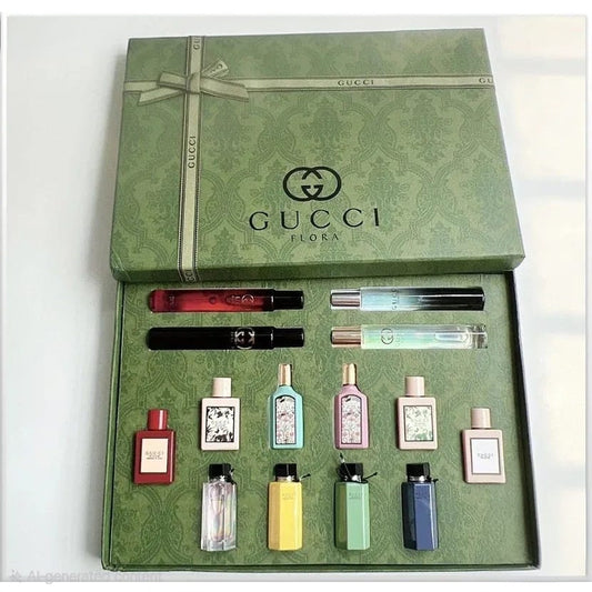 Gucci Flora Luxury Mini Perfume Gift Set – Premium Fragrance Collection for Women