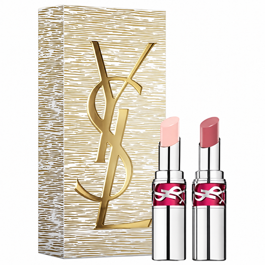 YSL Loveshine Candy Glaze Lip Gloss Stick Duo Gift Set