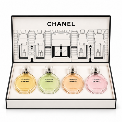 Chanel Chance 4-Piece Fragrance Collection Gift Set