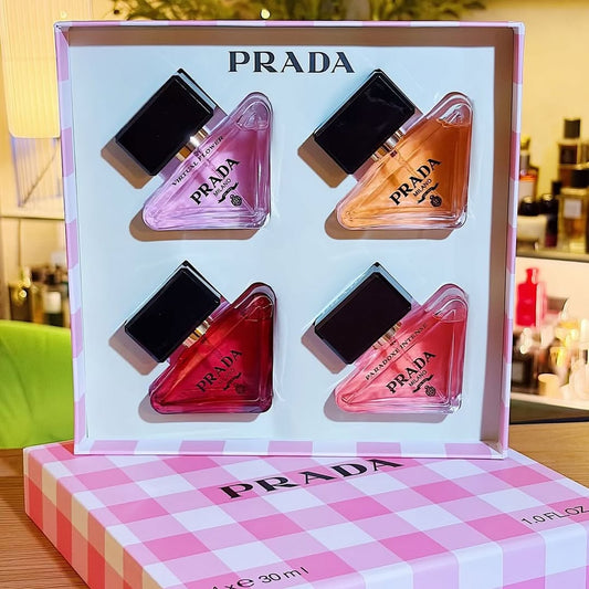 PRADA Paradoxe 4-Piece Mini Gift Set — Original, Intense, Virtual Flower & Eau de Parfum