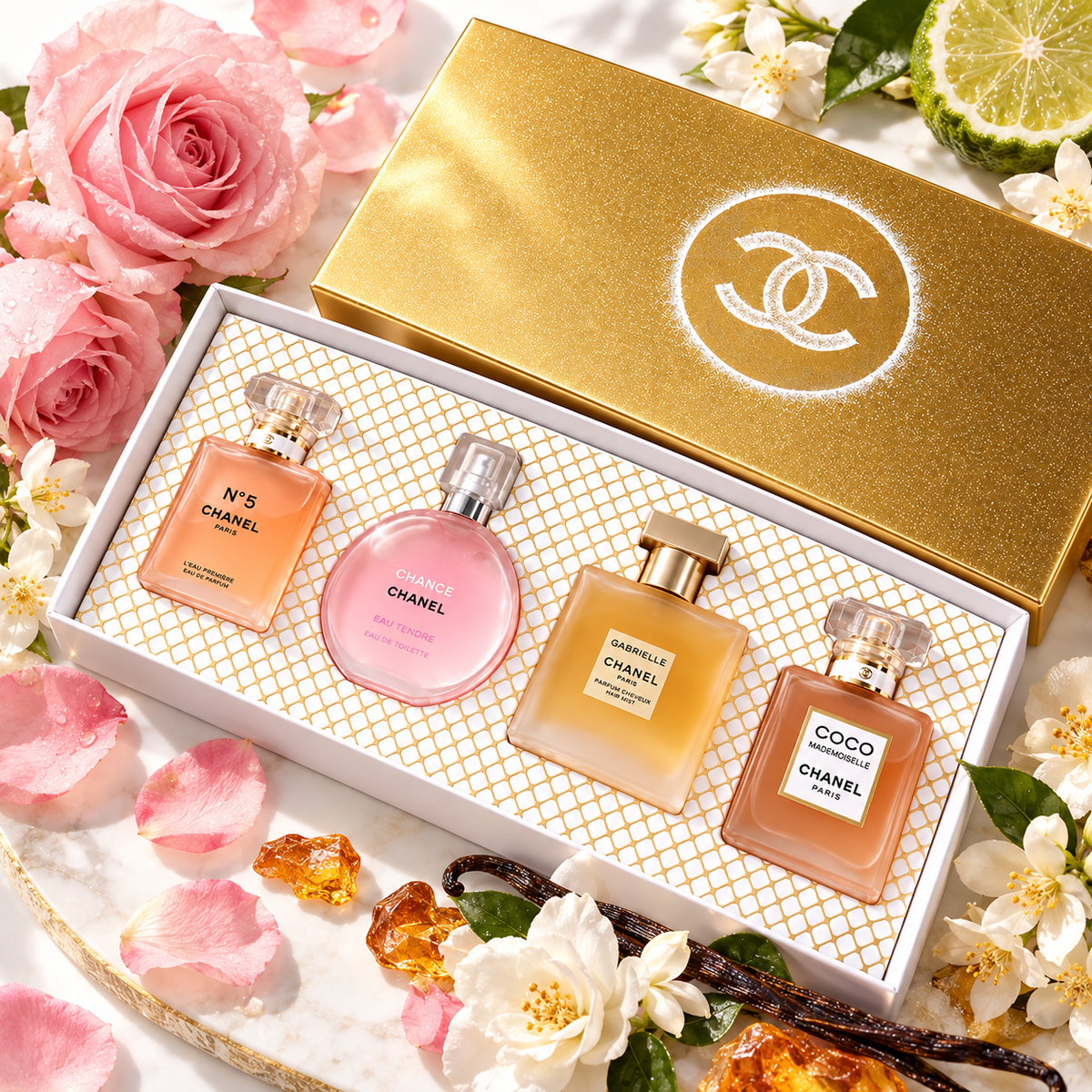 Chanel Women’s Iconic Fragrance Collection 4-Piece Gift Set