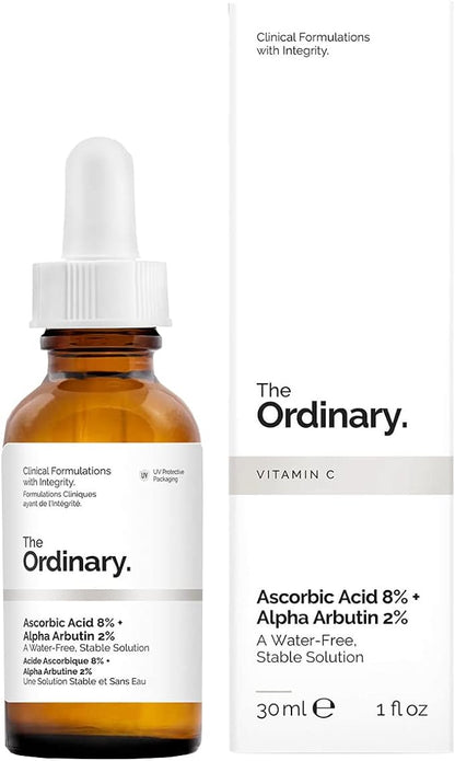 The Ordinary Ascorbic Acid 8% + Alpha Arbutin 2%: Brighten & Even Your Skin