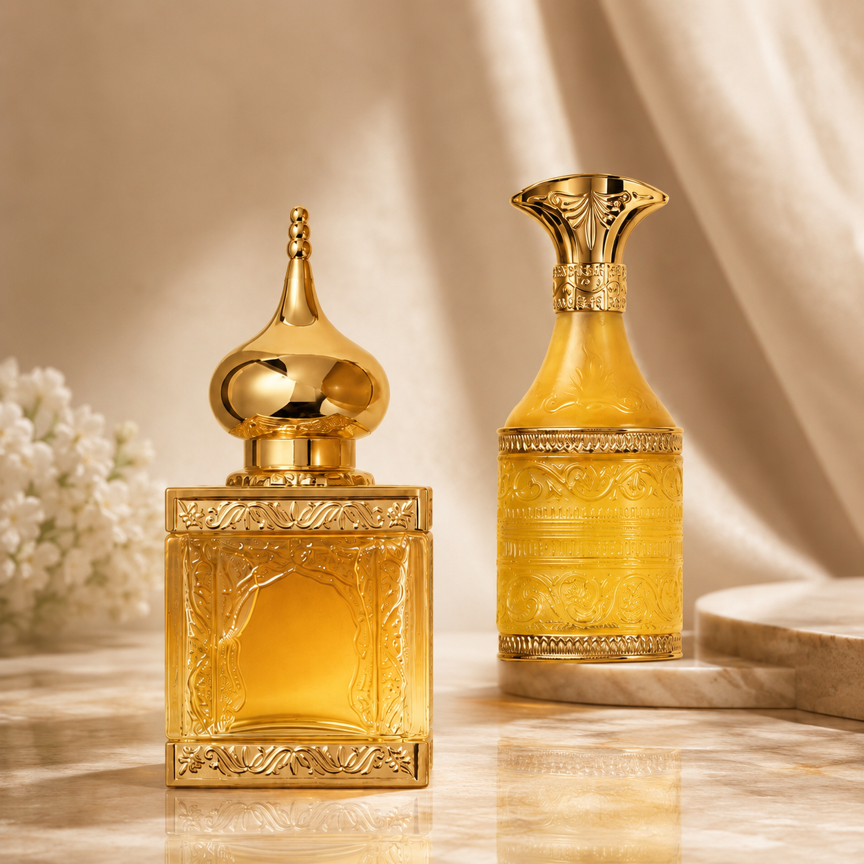 Amouage Cristal & Gold Anniversary Duo – Man & Woman Eau de Parfum