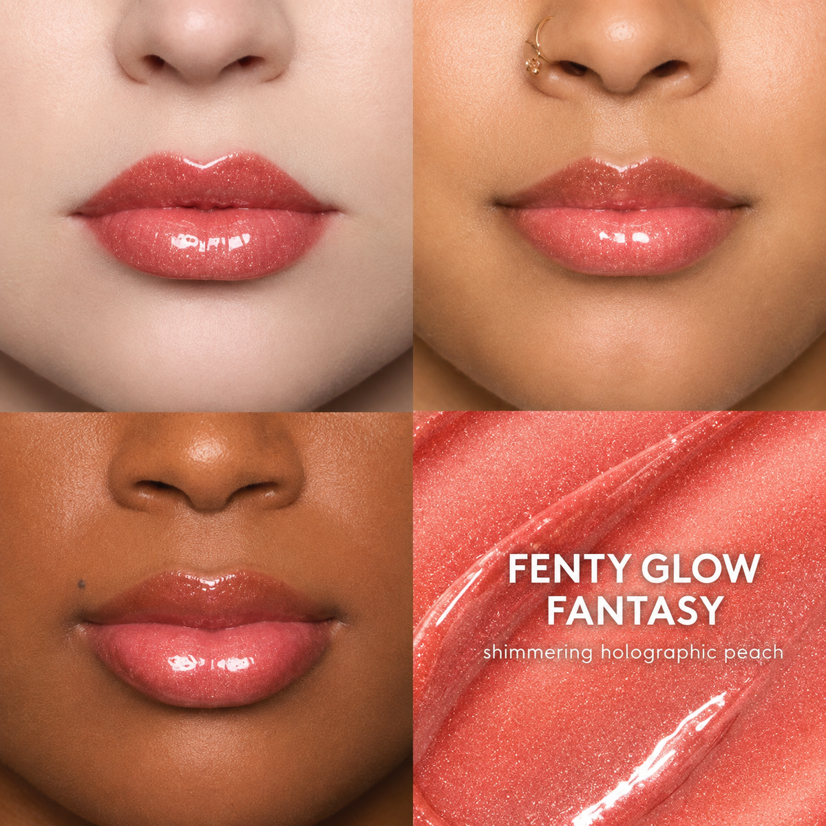 Fenty Beauty Glossy Posse VIII — Gloss Bomb Stackz 3-Piece Lip Luminizer Set