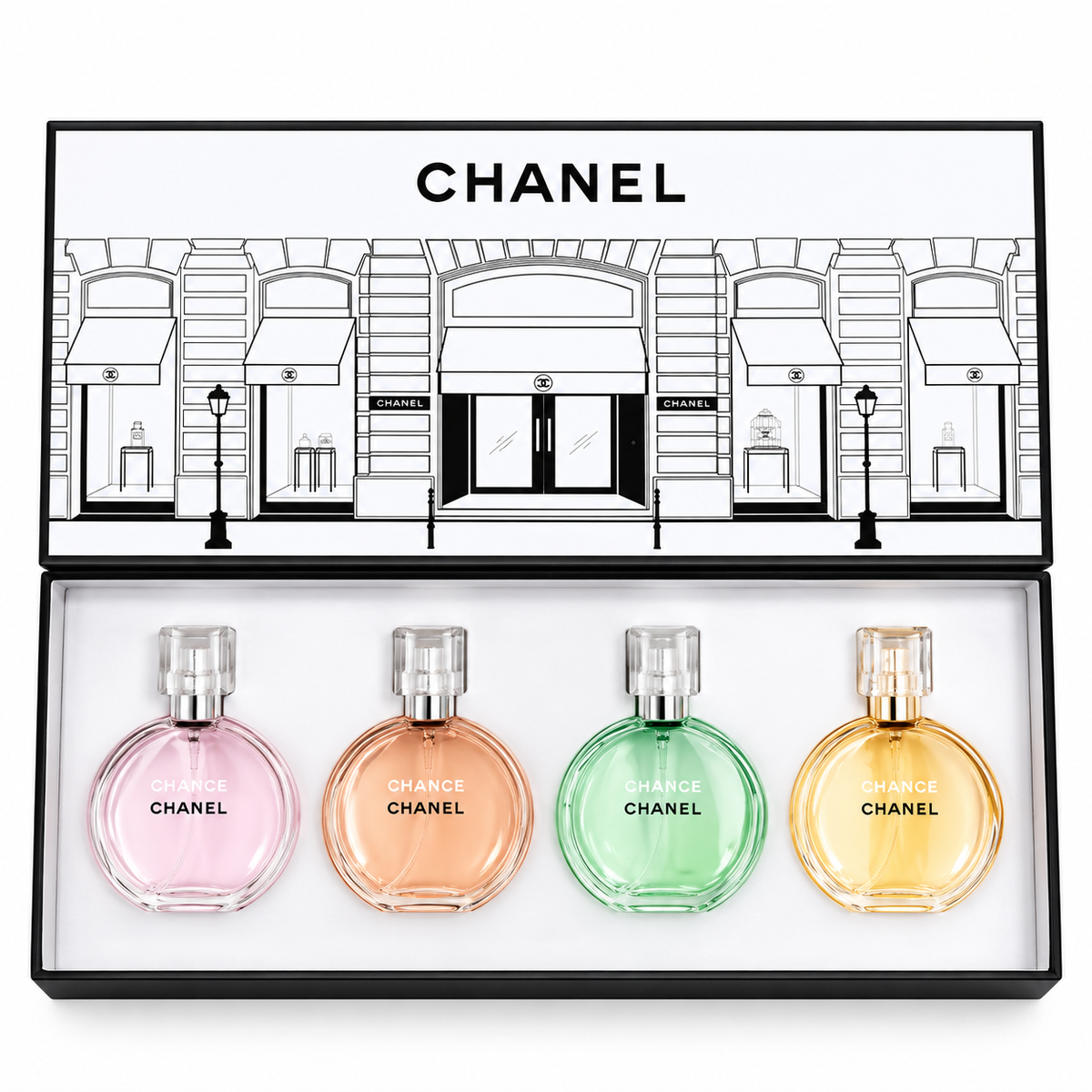 Chanel Chance 4-Piece Fragrance Collection Gift Set