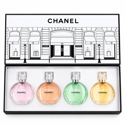 Chanel Chance 4-Piece Fragrance Collection Gift Set