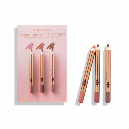 Charlotte Tilbury Iconic Mini Lip Cheat Trio — Lip Liner Set
