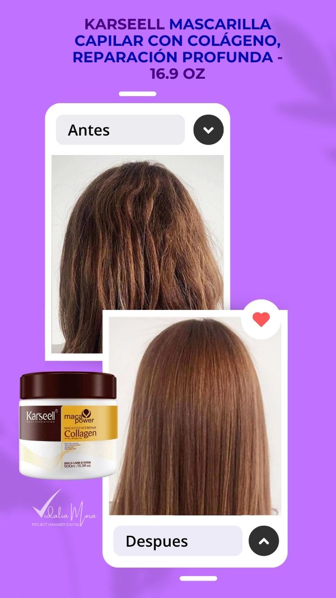 Combo Karseell Hair Mask with Nourishing Oil – Ultimate Repair & Shine