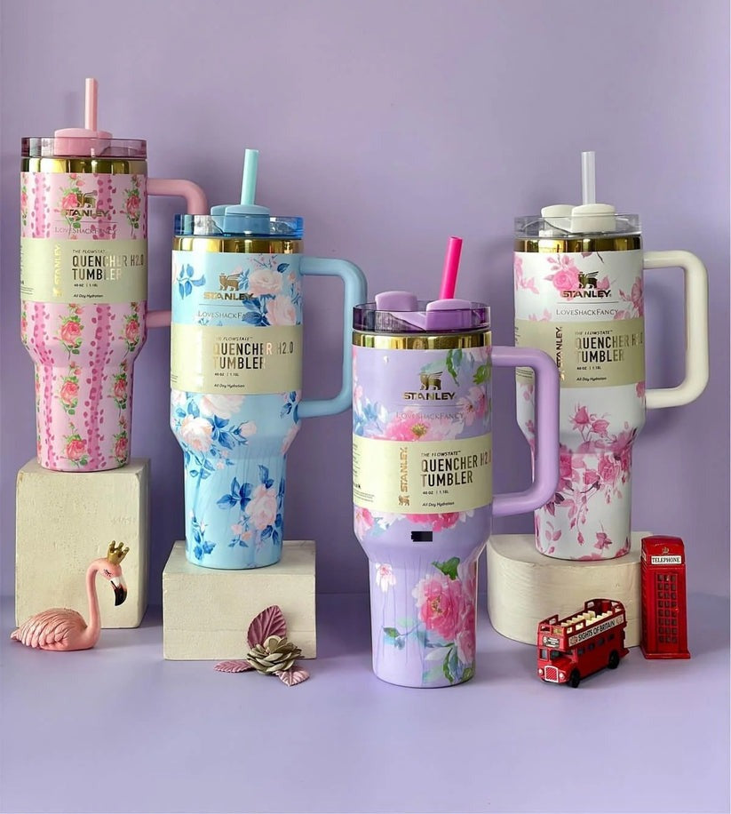 Stanley x LoveShackFancy 40oz Travel Tumbler – Insulated Drink Cup