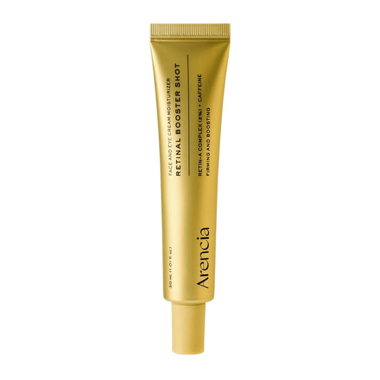 Arencia Retinal Booster Shot – Firming & Pore-Refining Face & Eye Cream