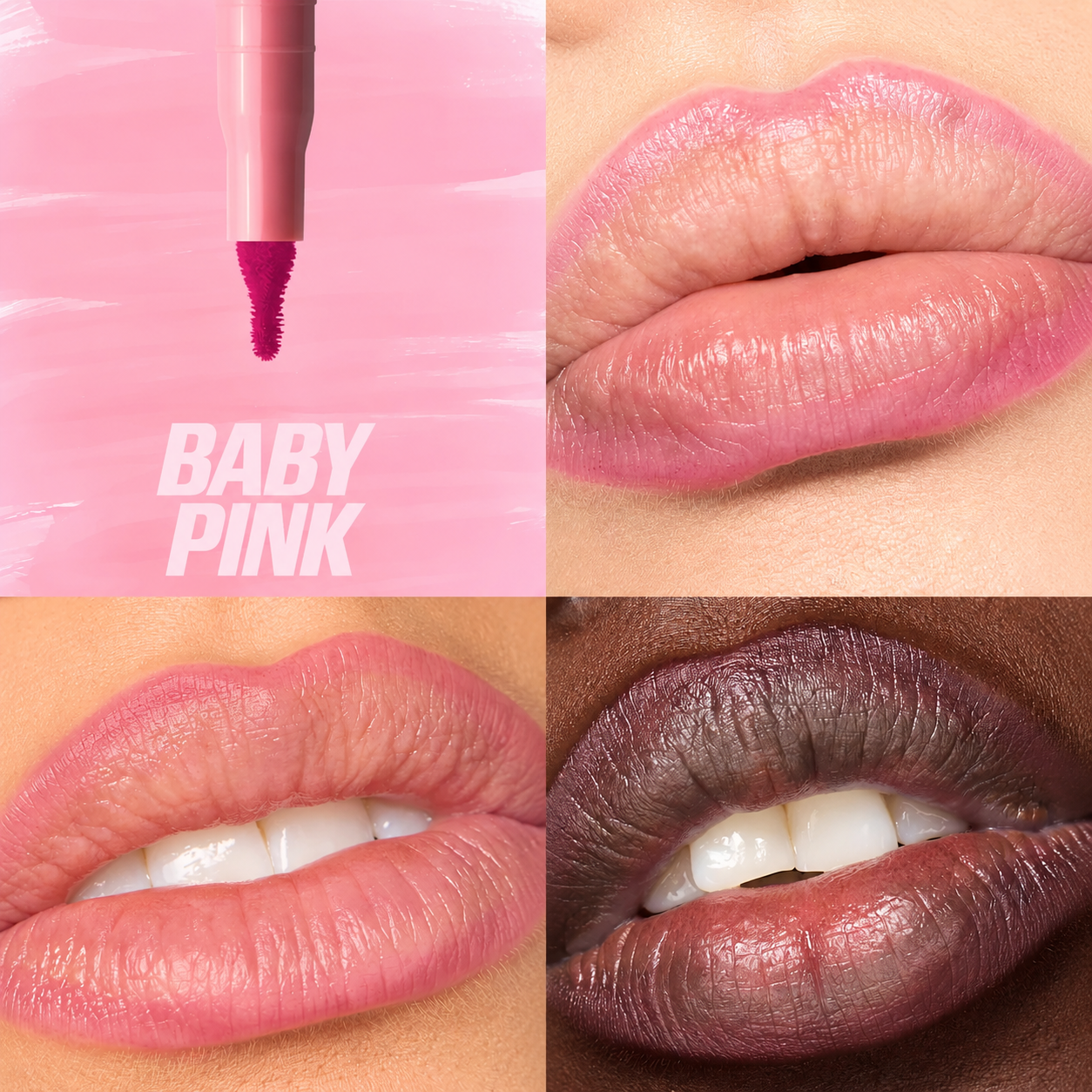 [variant:Baby Pink] Baby Pink lip result