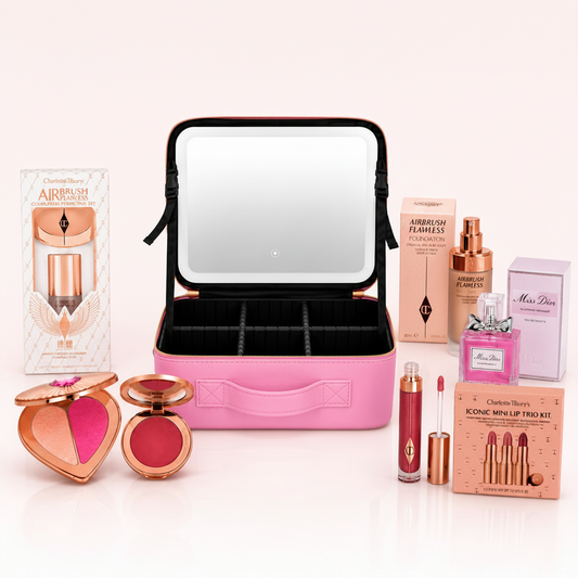 Charlotte Tilbury Glam Kit – Makeup + Scent + Travel Case