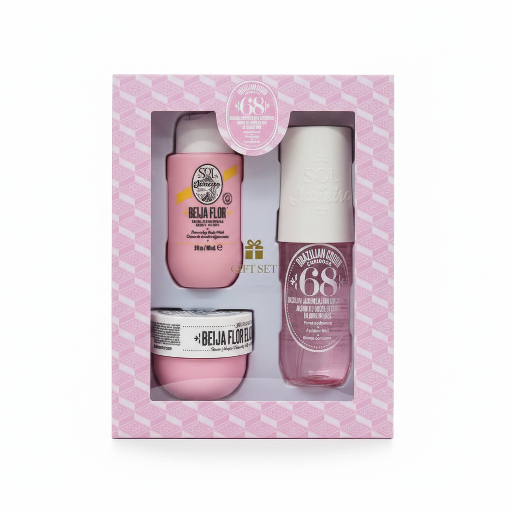 Sol de Janeiro Getaway Set – Shower Wash, Cream & Perfume Mist