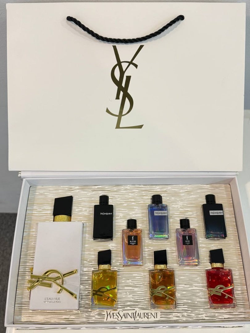 YSL Le Vestiaire des Parfums Discovery Set – 9-Piece Gift Set