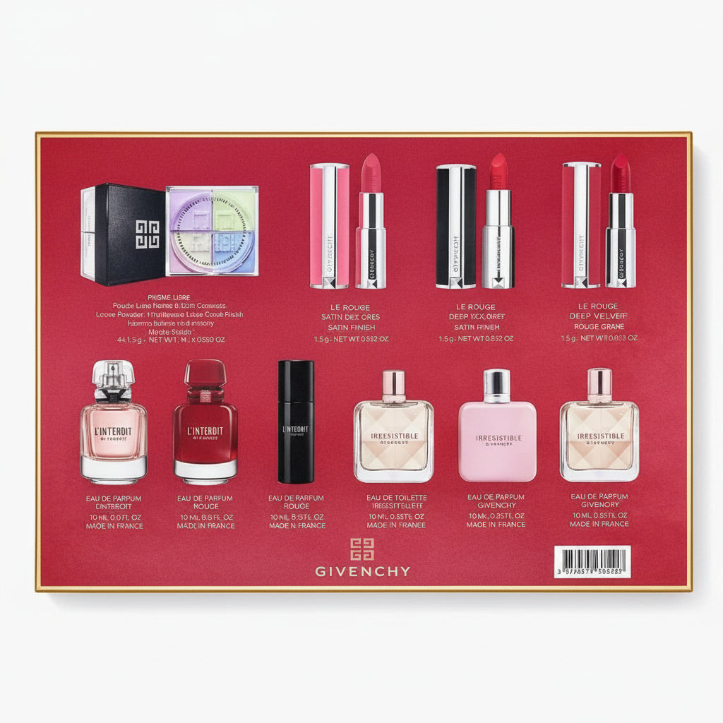 Givenchy 10-Piece Perfume & Makeup Gift Set