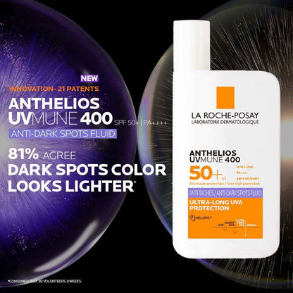 La Roche-Posay Anthelios UVMune 400 — Anti-Dark Spots Fluid SPF50+ (50ml)