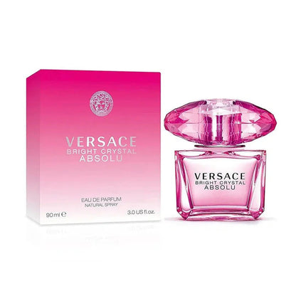 Versace Bright Crystal Absolu Eau de Parfum – Intense Floral Fruity Women's Fragrance