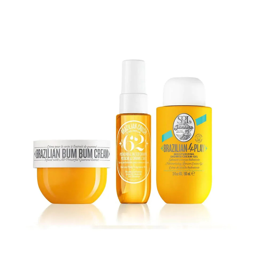 Sol de Janeiro Getaway Set – Shower Wash, Cream & Perfume Mist