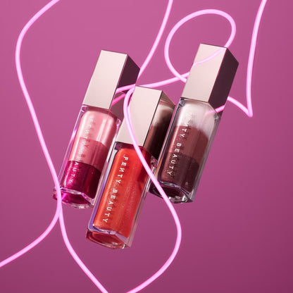 Fenty Beauty Glossy Posse VIII — Gloss Bomb Stackz 3-Piece Lip Luminizer Set