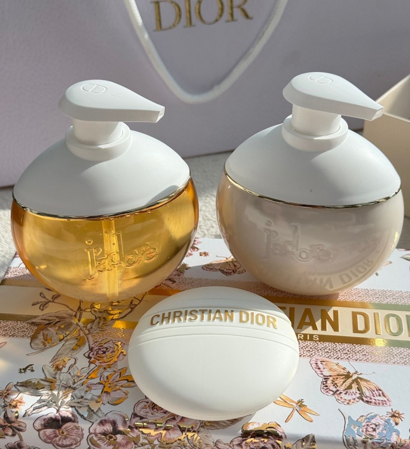 Christian Dior J’adore Bath & Body Gift Set – Shower Gel, Body Lotion & Cream Soap