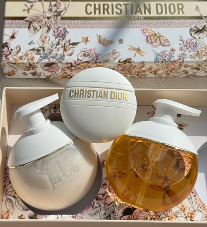 Christian Dior J’adore Bath & Body Gift Set – Shower Gel, Body Lotion & Cream Soap