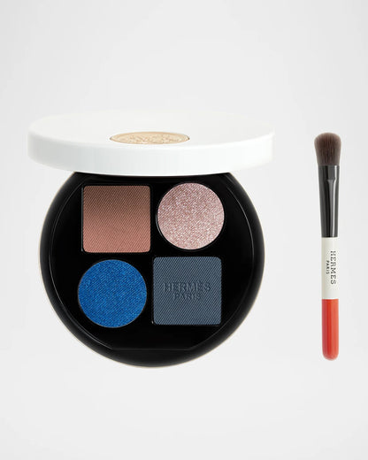 Hermès 4 Color Eyeshadow Palette – Premium Shimmer & Matte Eye Makeup Kit