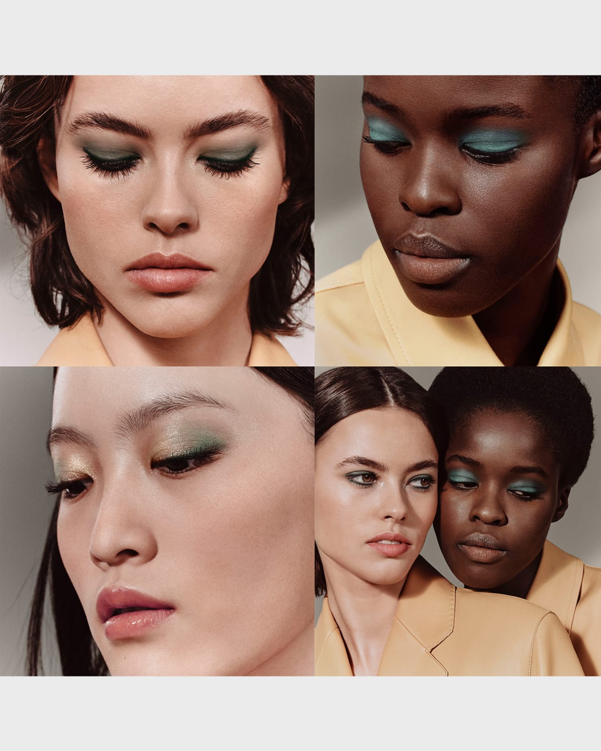 Hermès 4 Color Eyeshadow Palette – Premium Shimmer & Matte Eye Makeup Kit