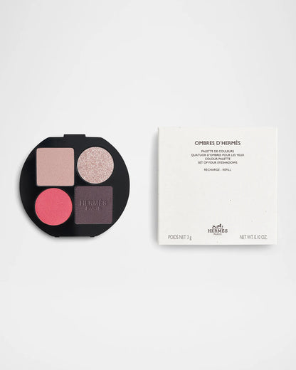 Hermès 4 Color Eyeshadow Palette – Premium Shimmer & Matte Eye Makeup Kit