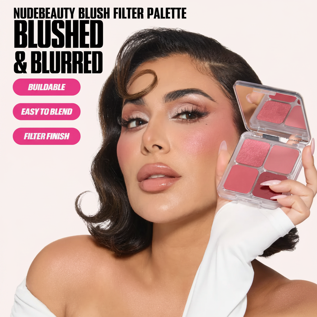 Huda Beauty Blush Filter Palette – Baby Pink