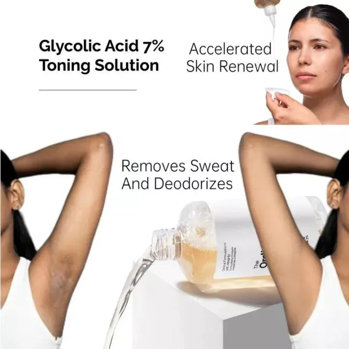 Glycolic Acid 7% Toning Solution – The Ordinary UAE | Exfoliating Toner