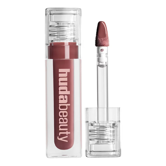 HUDA BEAUTY Faux Filler Lip Gloss | High Shine Hydrating Plumping Gloss