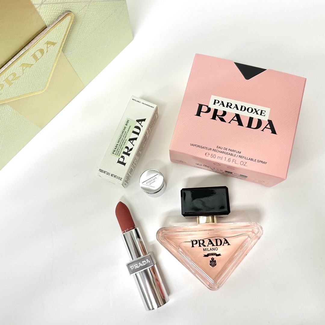 PRADA Paradoxe Eau de Parfum & Monochrome Lip Duo Gift Set
