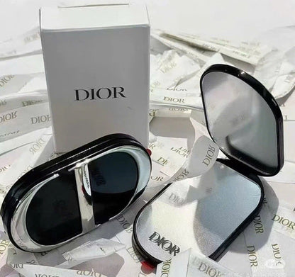 Dior CD Logo Dual Makeup Mirror & Phone Holder Stand