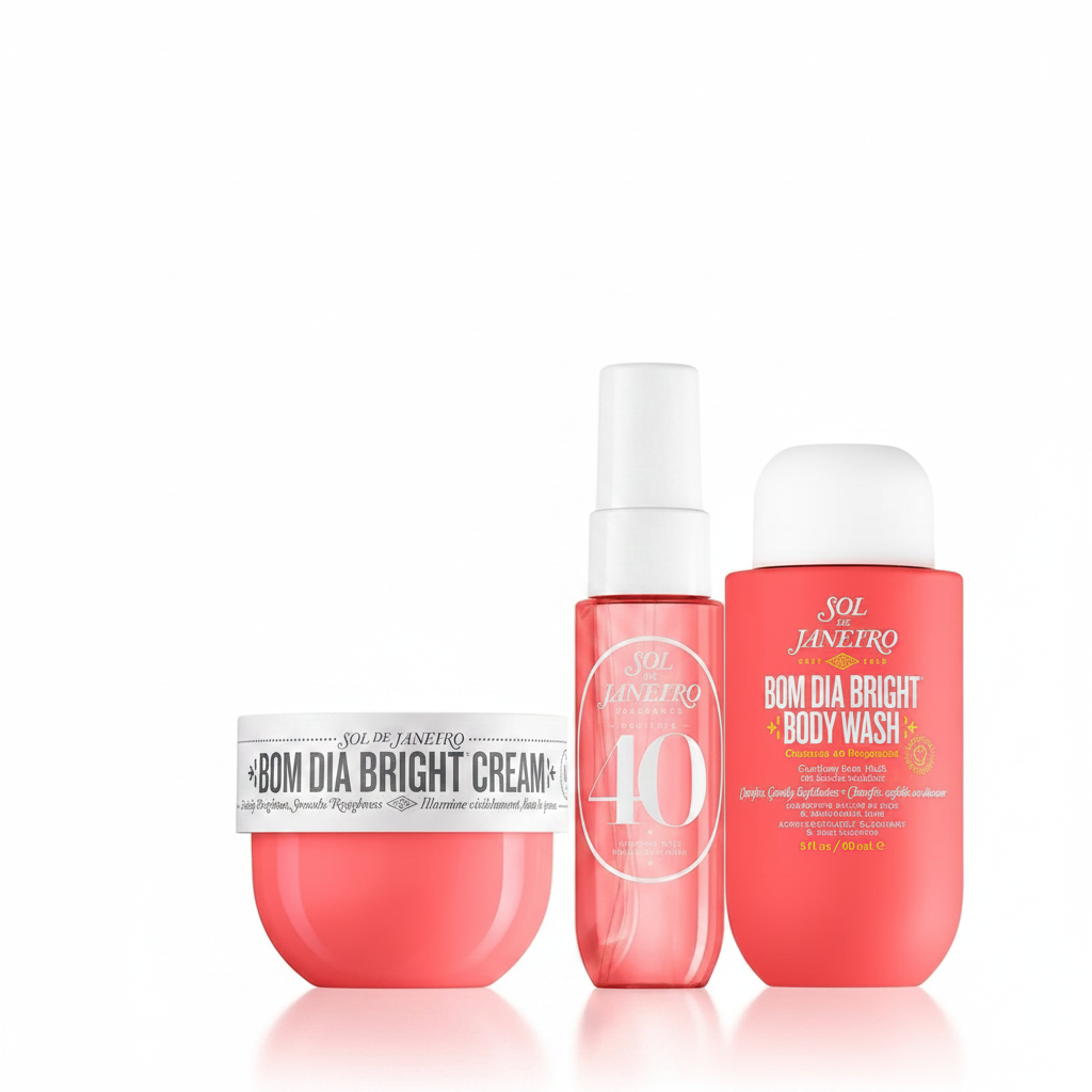 Sol de Janeiro Getaway Set – Shower Wash, Cream & Perfume Mist
