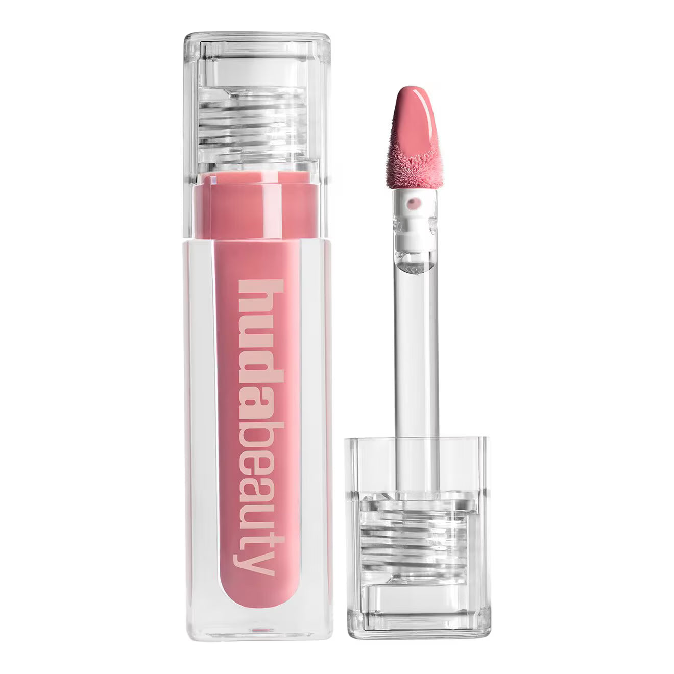 HUDA BEAUTY Faux Filler Lip Gloss | High Shine Hydrating Plumping Gloss